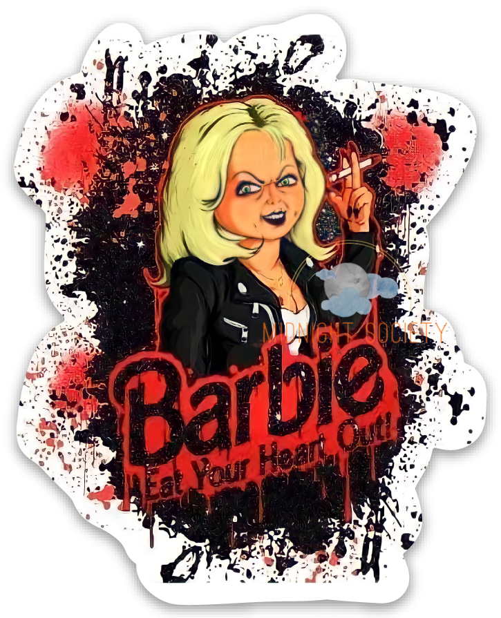 Barbie Eat Your Heart Out Sticker
