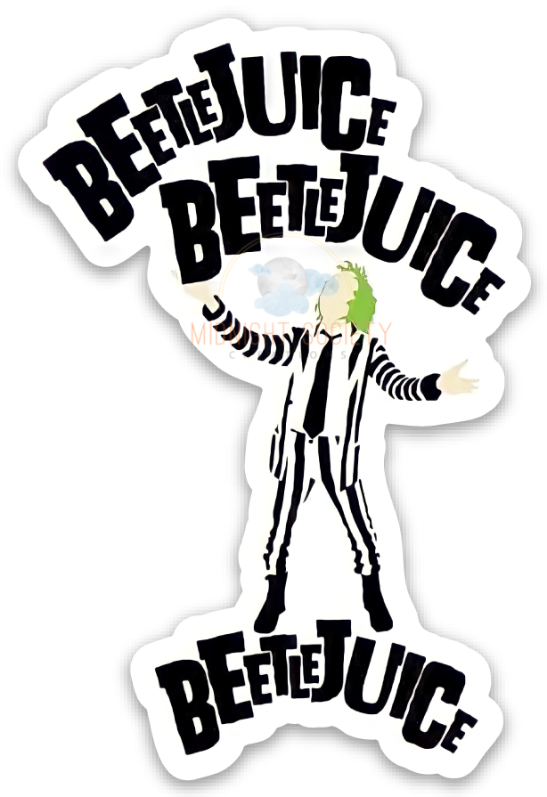 Beetlejuice Sticker